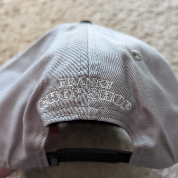 Franks chop shop black/grey straight razor hat osfm - Picture 3 of 5